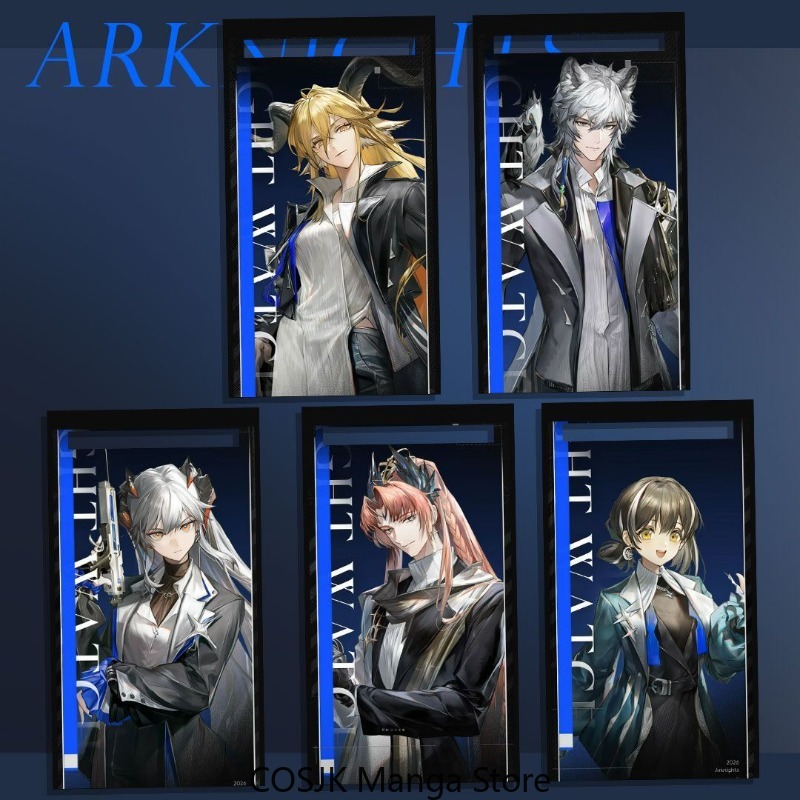 Anime Merchandise Figures - Акриловая карта-пропуск «Аркнайты: Эндфилд» (аниме), игровой