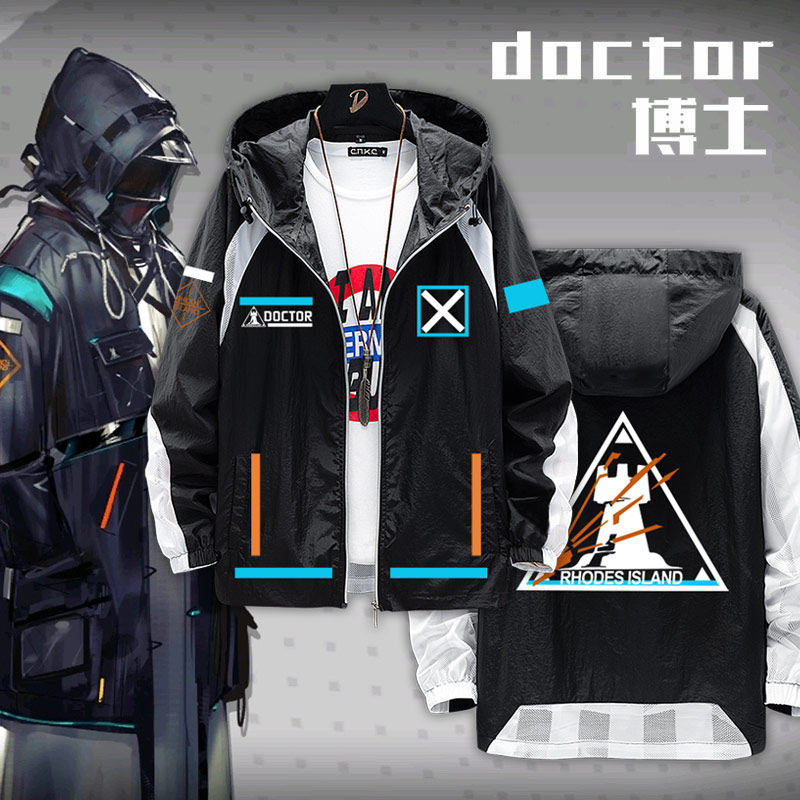 Anime Merchandise Jacket - Игра Arknights, аниме-товары, одежда в стиле