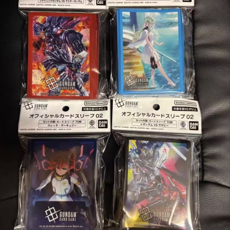 В наличии: Bandai Gundam Card  – обзор и цена Collector Card Sleeve