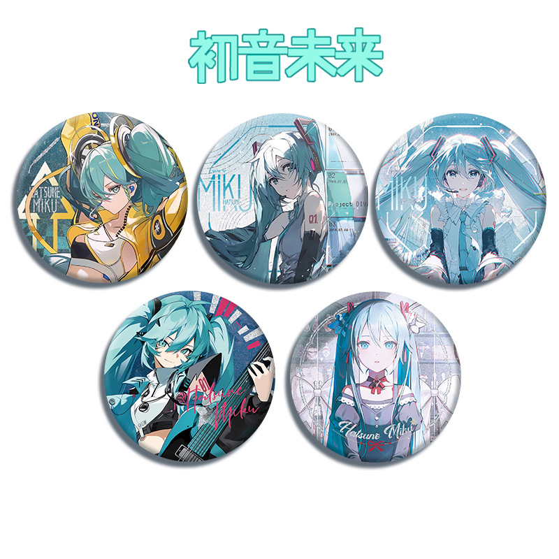 Новая серия значков Miku Hatsu – обзор и цена Anime Merchandise Figures