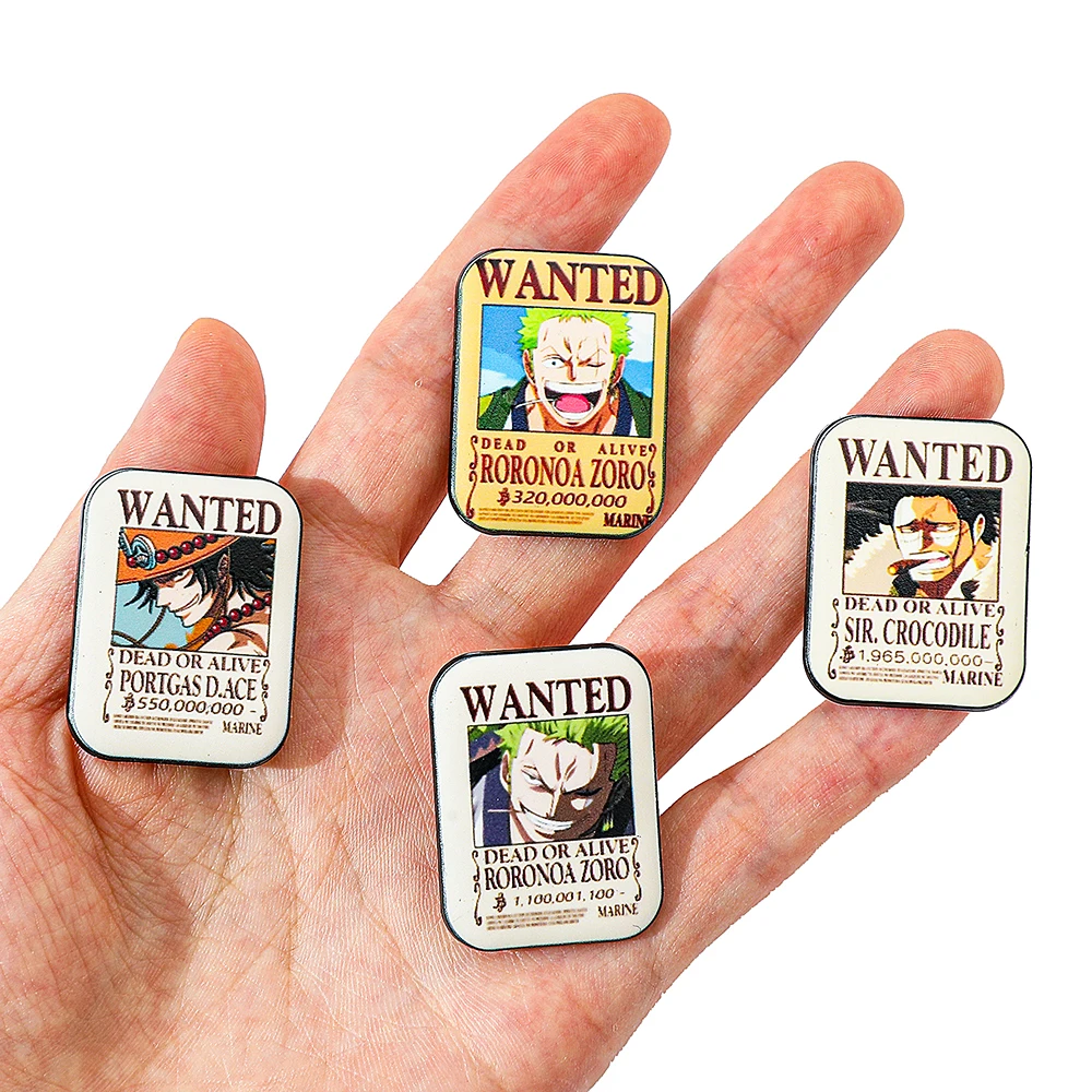 4 шт. брошей по мотивам аниме  – обзор и цена Enamel Pin Set