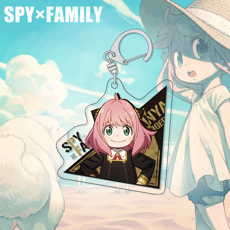 Брелок SPY×FAMILY Аня, акрилов – обзор и цена Anime Merchandise Figures