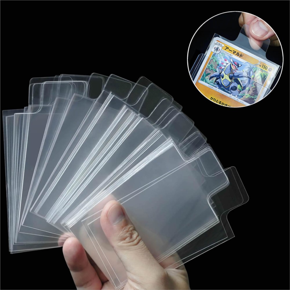 100-500 шт. прозрачных защитны – обзор и цена Collector Card Sleeve