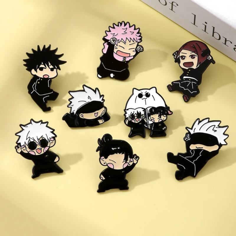 Набор из 8 эмалевых значков с  – обзор и цена Enamel Pin Set