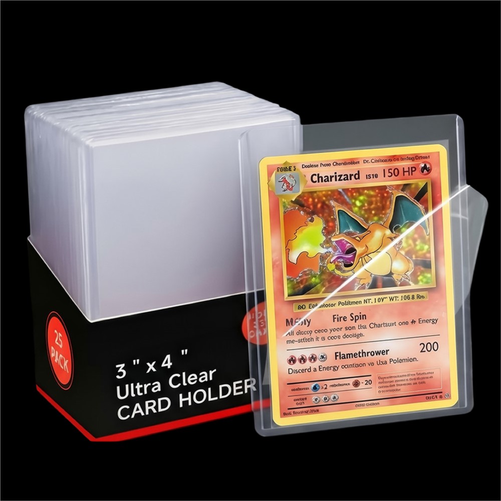 25-100 шт. защитных прозрачных – обзор и цена Collector Card Sleeve